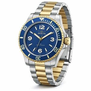 NEW 69476 Invicta Specialty Rowan Men's Watch - 40mm, Gold Steel 3 Link Bracelet